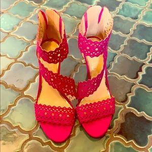 Fuchsia shoes